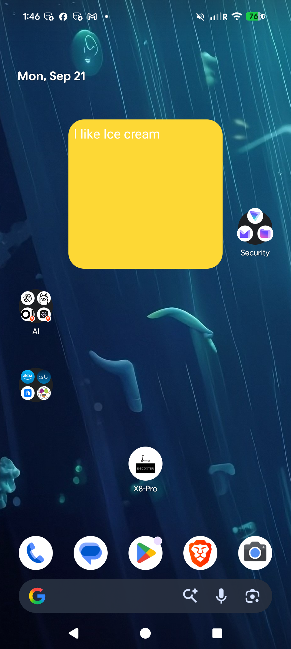 Home Screen Widget